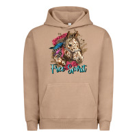 Pigment Burro free spirit appaloosa horse Urban Hoodie - LillyAllenDesigns