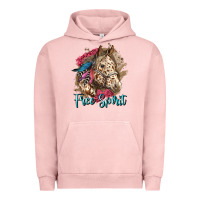 Pigment Salmon free spirit appaloosa horse Urban Hoodie - LillyAllenDesigns