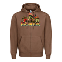 Chestnut My first cinco de mayo Zipper Hoodie - FaDigitalArtStudio