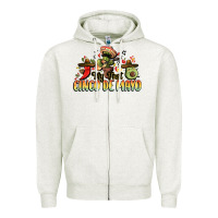 Oatmeal Heather My first cinco de mayo Zipper Hoodie - FaDigitalArtStudio