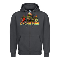 Smoke My first cinco de mayo Zipper Hoodie - FaDigitalArtStudio