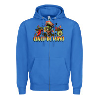 True Royal My first cinco de mayo Zipper Hoodie - FaDigitalArtStudio