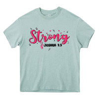 Arona strong joshua 1 9 Heavy Core Tee - MaliasSmallBusiness