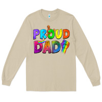 Mushroom Proud Dad Long Sleeve Tee - NancyCooperArtShop
