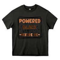 Asphalt powered by the black women before me Heavy Core Tee - MaliasSmallBusiness