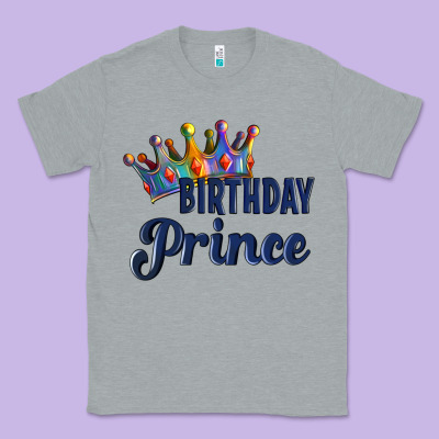 Birthday Prince Classic Tee Designed By Artiststas