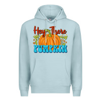 Blue Mist Hey There Pumpkin Premium Hoodie - FaDigitalArtStudio