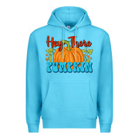 Ocean Blue Hey There Pumpkin Premium Hoodie - FaDigitalArtStudio