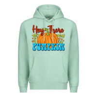 Seafoam Hey There Pumpkin Premium Hoodie - FaDigitalArtStudio