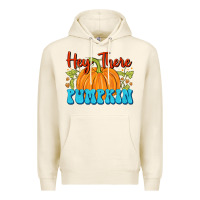 Tofu Hey There Pumpkin Premium Hoodie - FaDigitalArtStudio