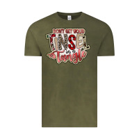 Vintage Olive dont get your tinsel in a tangle Vintage Tee - SublimationCraftShop