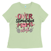 Matcha over stimulated moms club Ladies Tee - MaliasSmallBusiness