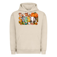 Pigment French Oak tis the season baseball Urban Hoodie - RacoonDesign