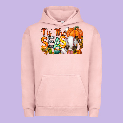 Tis The Season Baseball Urban Hoodie Designed By Racoondesign