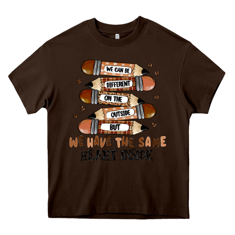 We Have The Same Heart Inside Heavy Core Tee by MaliasSmallBusiness | Teevron