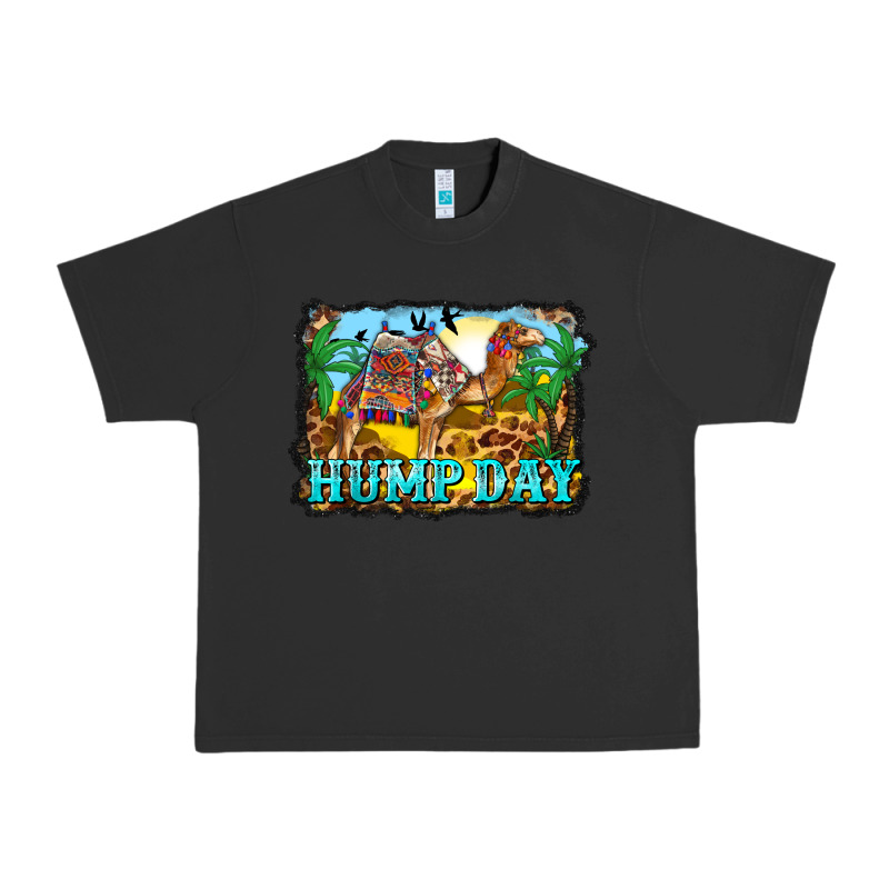 Hump Day Camel And Desert Urban Heavy Tee by BarkalooDesign | Teevron