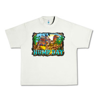 Pistachio hump day camel and desert Urban Heavy Tee - BarkalooDesign