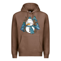 Chestnut Snowman Winter Premium Hoodie - RanaPortraitStore