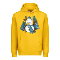 Lemon Snowman Winter Premium Hoodie - RanaPortraitStore