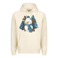 Tofu Snowman Winter Premium Hoodie - RanaPortraitStore