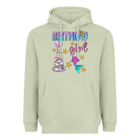 Matcha birthday girl Heavyweight Hoodie - BundleAndBundleShop