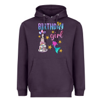 Plum birthday girl Heavyweight Hoodie - BundleAndBundleShop