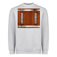 Heather Grey distressed american football pattern Heavyweight Sweatshirt - TumblerDesignByShophia