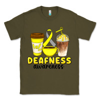 Army Green deafness awareness coffee cups Classic Tee - Artiststas