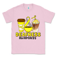 Deafness Awareness Coffee Cups Classic Tee | Teevron