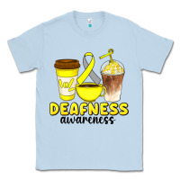Dusty Blue deafness awareness coffee cups Classic Tee - Artiststas