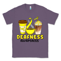 Lavender deafness awareness coffee cups Classic Tee - Artiststas