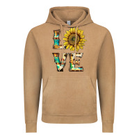 Vintage Camel western love with sunflower Vintage Hoodie - Artiststas