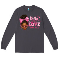 Smoke it's the self love for me afro woman Long Sleeve Tee - texasbilliewilder