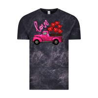 Cloud Black valentines day turck with balloons Vintage Tee - RanaPortraitStore