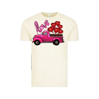 Vintage Arctic valentines day turck with balloons Vintage Tee - RanaPortraitStore