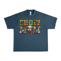 Midnight Navy show mom camel Urban Heavy Tee - BarkalooDesign