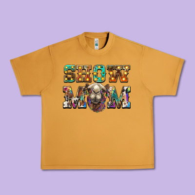 Show Mom Camel Urban Heavy Tee Designed By Barkaloodesign