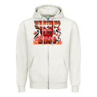 Oatmeal Heather Valentine's Day wild thing you make my heart sing Zipper Hoodie - FaDigitalArtStudio