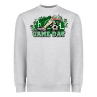 Heather Grey Game day soccer Heavyweight Sweatshirt - HowdyJamesFarm