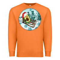 Carrot Slide Avocado Premium Sweatshirt - FaDigitalArtStudio