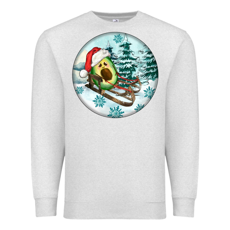 Slide Avocado Premium Sweatshirt by FaDigitalArtStudio | Teevron