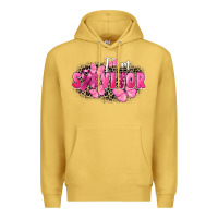 Antique Gold I' m survivor Breast Cancer Premium Hoodie - FaDigitalArtStudio