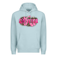 Blue Mist I' m survivor Breast Cancer Premium Hoodie - FaDigitalArtStudio