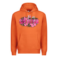 Carrot I' m survivor Breast Cancer Premium Hoodie - FaDigitalArtStudio