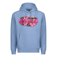 Colony Blue I' m survivor Breast Cancer Premium Hoodie - FaDigitalArtStudio