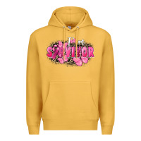 Mustard I' m survivor Breast Cancer Premium Hoodie - FaDigitalArtStudio