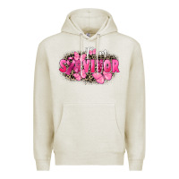 Oatmeal Heather I' m survivor Breast Cancer Premium Hoodie - FaDigitalArtStudio