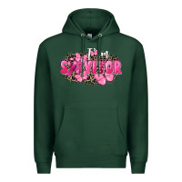 Sports Green I' m survivor Breast Cancer Premium Hoodie - FaDigitalArtStudio