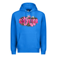 True Royal I' m survivor Breast Cancer Premium Hoodie - FaDigitalArtStudio