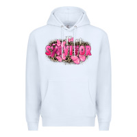 White I' m survivor Breast Cancer Premium Hoodie - FaDigitalArtStudio